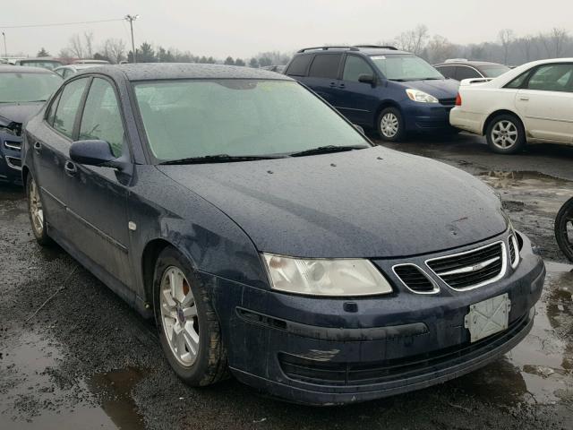 YS3FD49Y971133304 - 2007 SAAB 9-3 2.0T BLUE photo 1