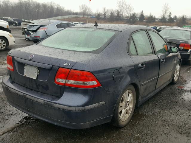 YS3FD49Y971133304 - 2007 SAAB 9-3 2.0T BLUE photo 4