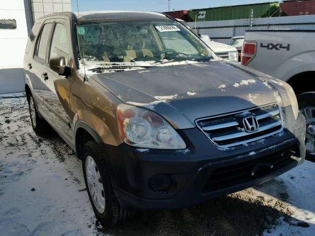 SHSRD78895U329506 - 2005 HONDA CR-V EX TAN photo 1