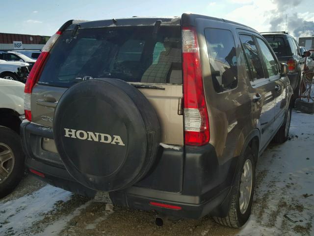 SHSRD78895U329506 - 2005 HONDA CR-V EX TAN photo 4