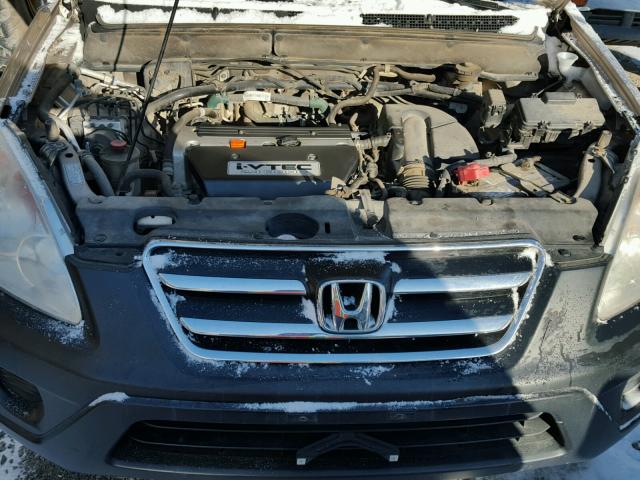 SHSRD78895U329506 - 2005 HONDA CR-V EX TAN photo 7