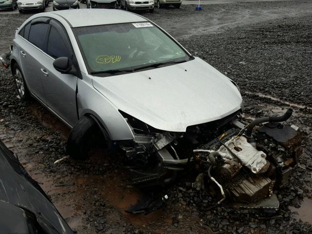 1G1PC5SH2C7245229 - 2012 CHEVROLET CRUZE LS SILVER photo 1