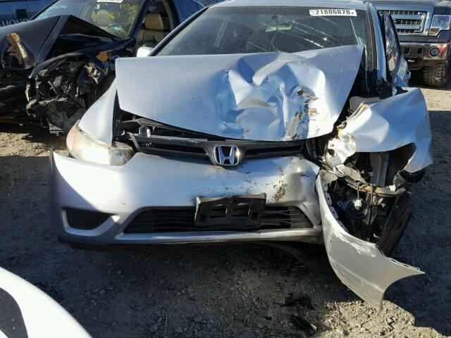 2HGFG128X6H500672 - 2006 HONDA CIVIC EX SILVER photo 7