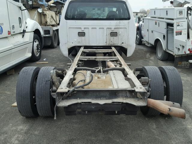 1FDAW56R58EA70948 - 2008 FORD F550 SUPER WHITE photo 9