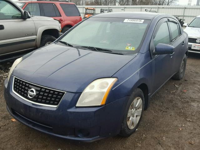 3N1AB61E68L626326 - 2008 NISSAN SENTRA 2.0 BLUE photo 2