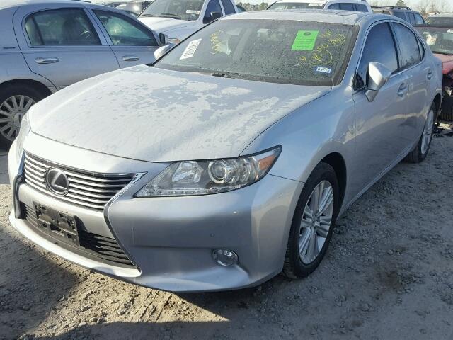 JTHBK1GG5D2063471 - 2013 LEXUS ES 350 SILVER photo 2