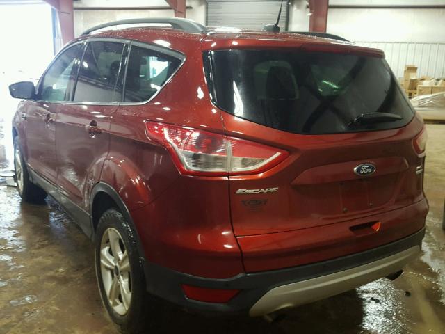 1FMCU9G94FUA60483 - 2015 FORD ESCAPE SE BURGUNDY photo 3