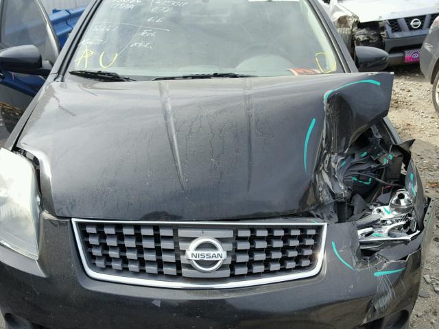 3N1AB61E87L717385 - 2007 NISSAN SENTRA 2.0 BLACK photo 7