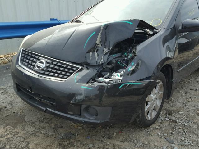 3N1AB61E87L717385 - 2007 NISSAN SENTRA 2.0 BLACK photo 9