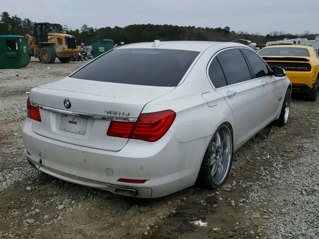 WBAKC8C53CC436959 - 2012 BMW 750LXI WHITE photo 4