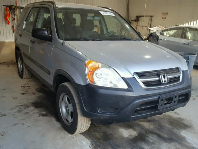 SHSRD78403U104451 - 2003 HONDA CR-V LX SILVER photo 1