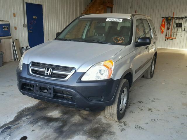 SHSRD78403U104451 - 2003 HONDA CR-V LX SILVER photo 2