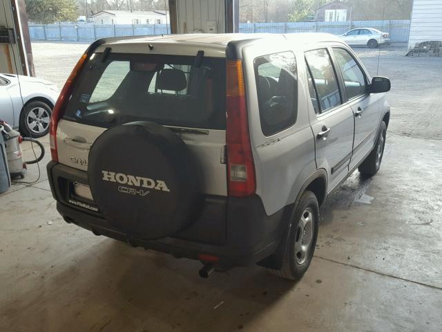 SHSRD78403U104451 - 2003 HONDA CR-V LX SILVER photo 4