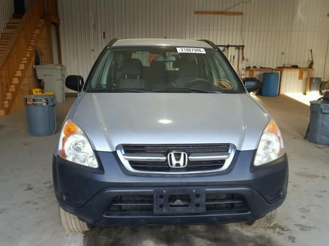 SHSRD78403U104451 - 2003 HONDA CR-V LX SILVER photo 9