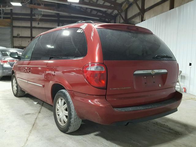 2A4GP54L46R720082 - 2006 CHRYSLER TOWN & COU RED photo 3