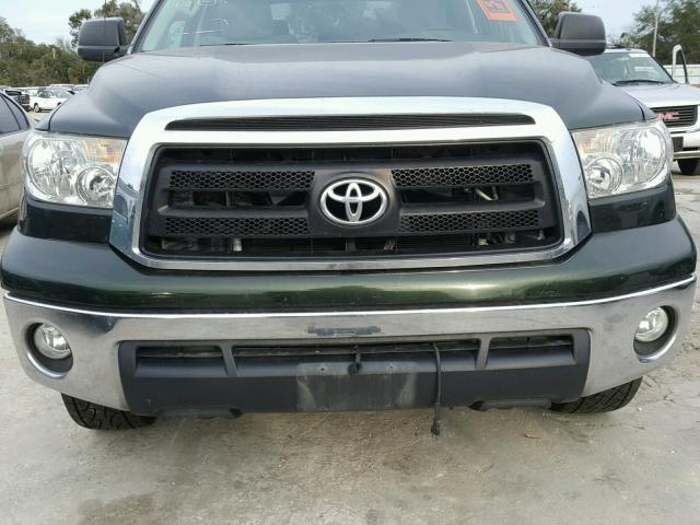 5TFDY5F13CX219537 - 2012 TOYOTA TUNDRA CRE GREEN photo 9