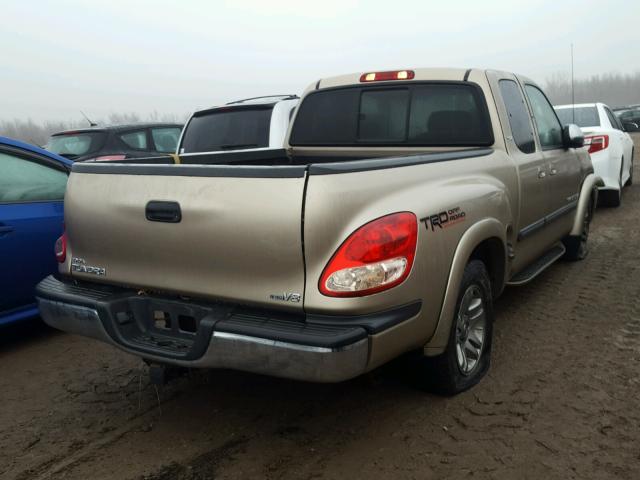 5TBRT34153S369093 - 2003 TOYOTA TUNDRA ACC GOLD photo 4