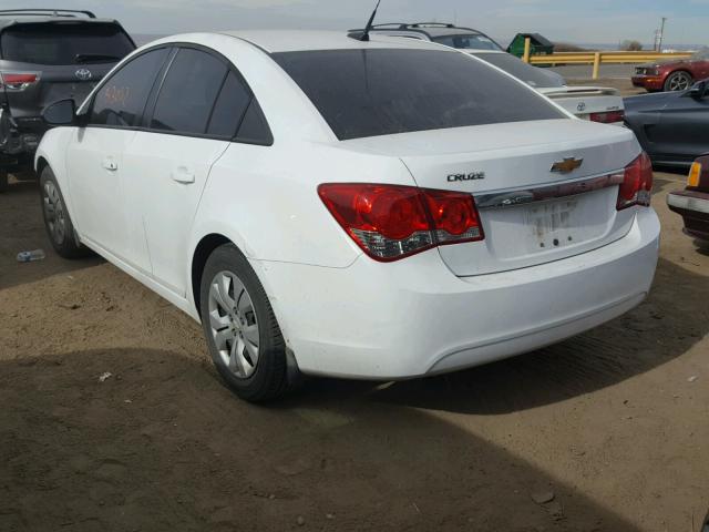 1G1PA5SH5E7487070 - 2014 CHEVROLET CRUZE LS WHITE photo 3