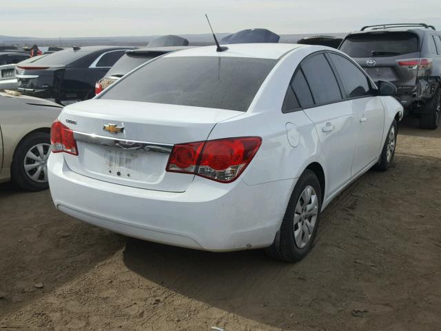 1G1PA5SH5E7487070 - 2014 CHEVROLET CRUZE LS WHITE photo 4