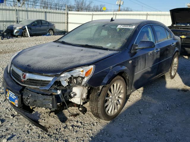 1G8ZV57758F249616 - 2008 SATURN AURA XR BLUE photo 2