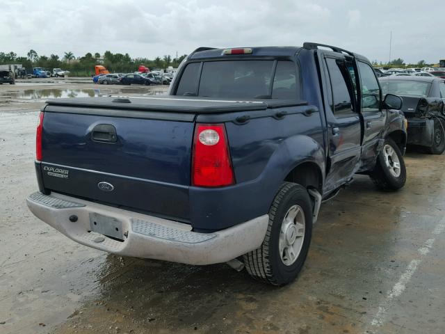 1FMZU67E73UC41739 - 2003 FORD EXPLORER S BLUE photo 4