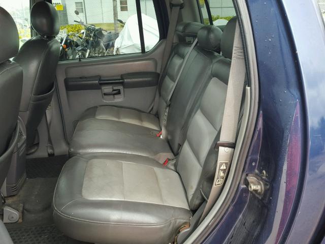 1FMZU67E73UC41739 - 2003 FORD EXPLORER S BLUE photo 6
