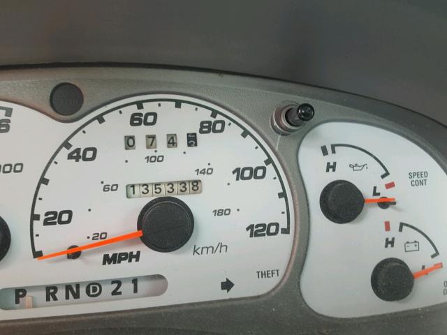 1FMZU67E73UC41739 - 2003 FORD EXPLORER S BLUE photo 8