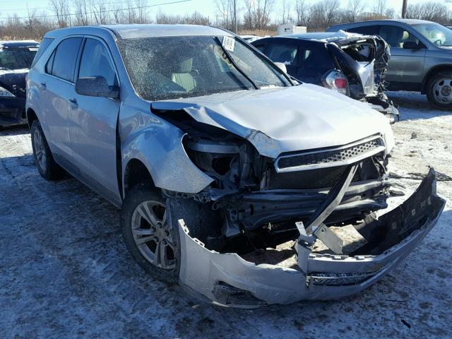 1GNALAEK3FZ111777 - 2015 CHEVROLET EQUINOX LS SILVER photo 1