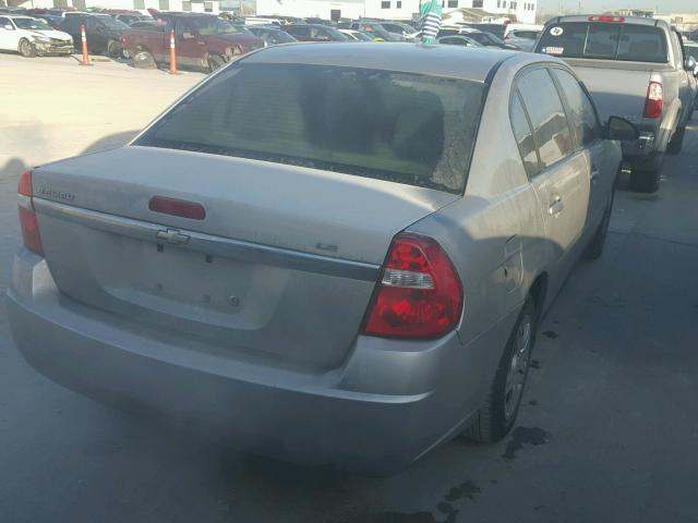 1G1ZS58F07F317624 - 2007 CHEVROLET MALIBU LS SILVER photo 4