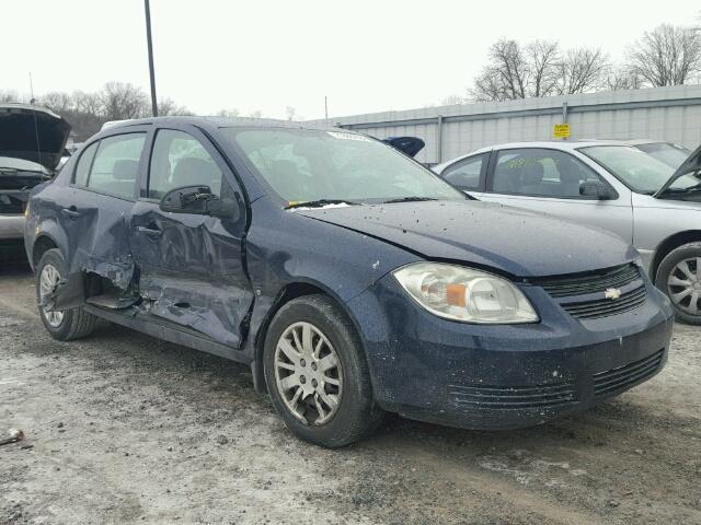 1G1AS58H197145406 - 2009 CHEVROLET COBALT LS BLUE photo 1