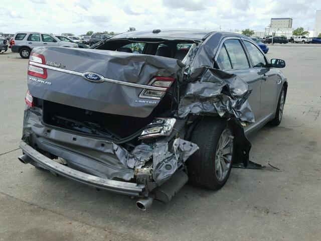 1FAHP2F81EG176406 - 2014 FORD TAURUS LIM GRAY photo 4