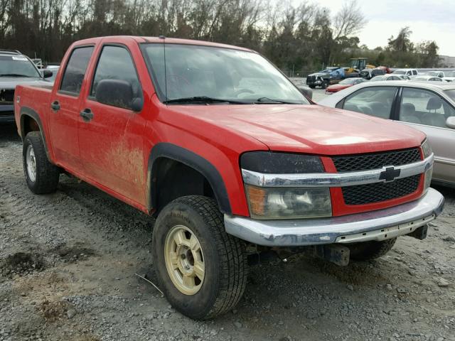 1GCDT136568327292 - 2006 CHEVROLET COLORADO RED photo 1