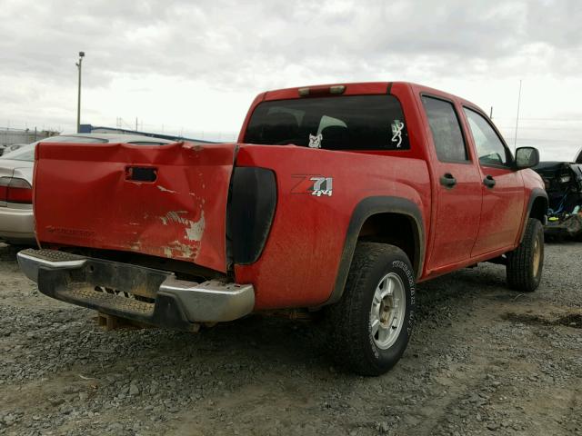 1GCDT136568327292 - 2006 CHEVROLET COLORADO RED photo 4