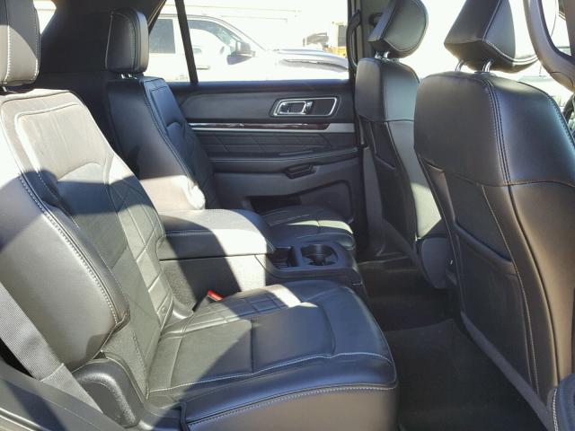 1FM5K8HT2GGC01134 - 2016 FORD EXPLORER P GRAY photo 6