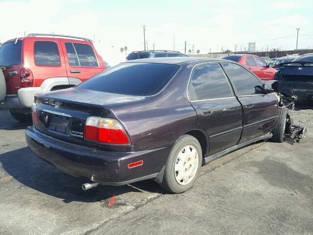 1HGCD560XVA190222 - 1997 HONDA ACCORD SE PURPLE photo 4