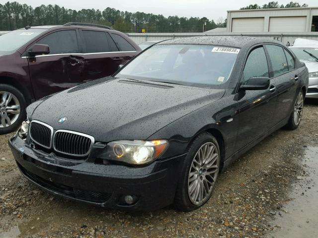 WBAHN83598DT79544 - 2008 BMW 750 LI BLACK photo 2