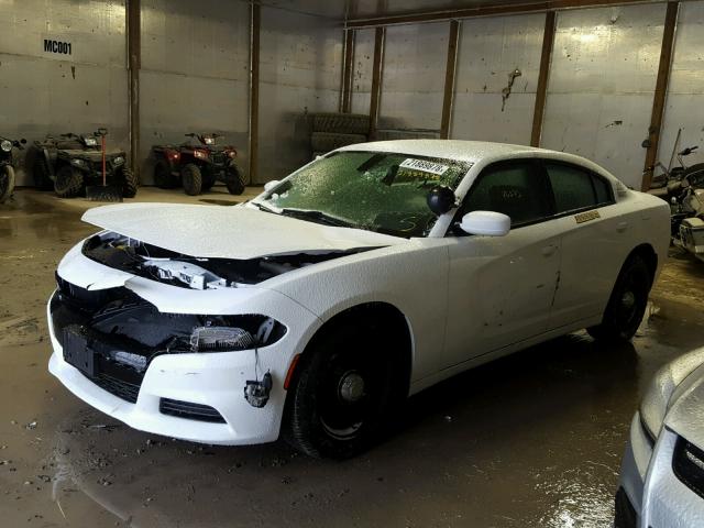 2C3CDXKT6GH206273 - 2016 DODGE CHARGER PO WHITE photo 9