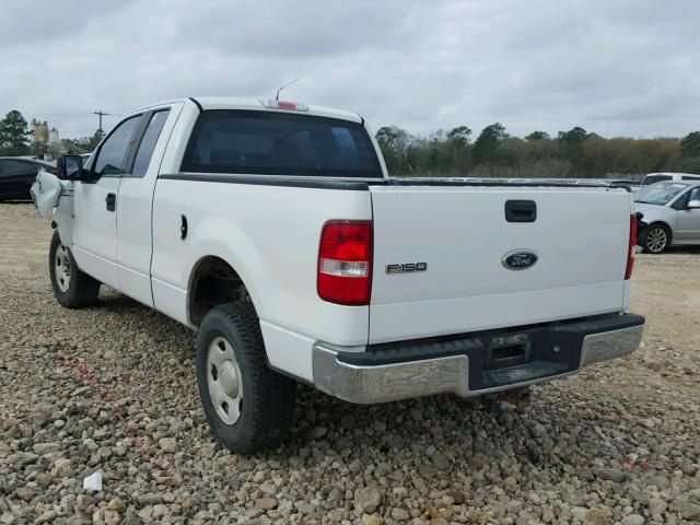 1FTPX145X5NA66944 - 2005 FORD F150 WHITE photo 3