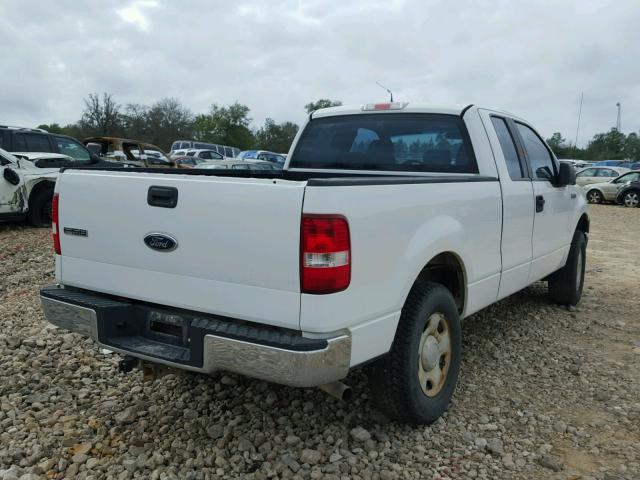 1FTPX145X5NA66944 - 2005 FORD F150 WHITE photo 4