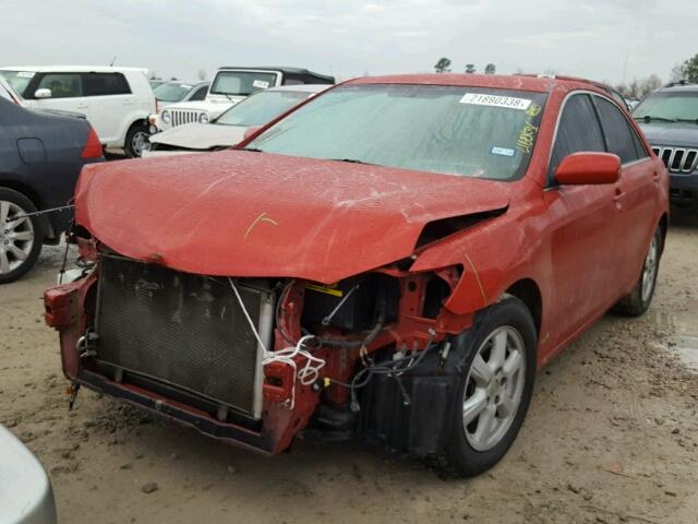 4T4BF3EK9AR050958 - 2010 TOYOTA CAMRY BASE RED photo 2