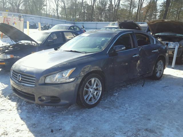 1N4AA5AP8AC863791 - 2010 NISSAN MAXIMA S GRAY photo 2