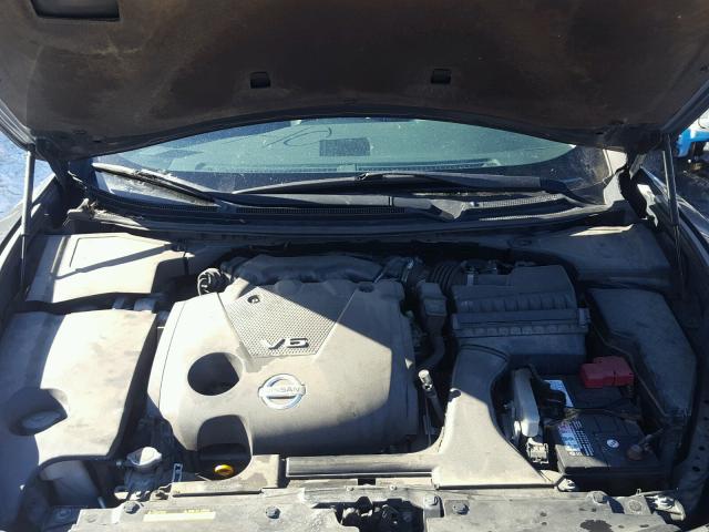 1N4AA5AP8AC863791 - 2010 NISSAN MAXIMA S GRAY photo 7