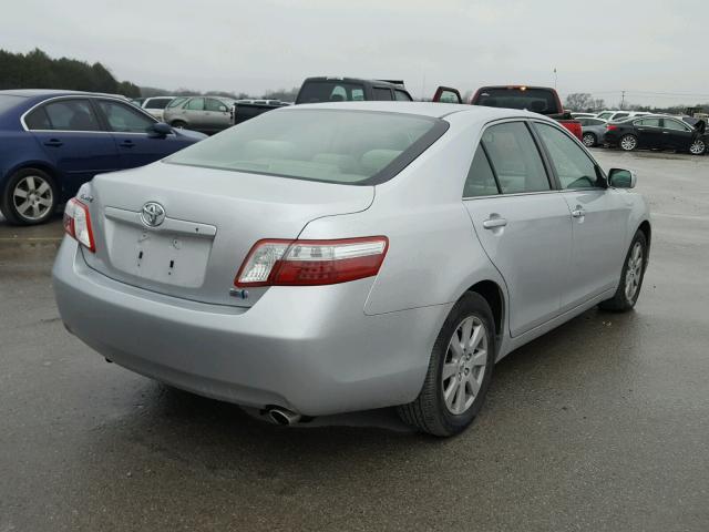 JTNBB46K973009870 - 2007 TOYOTA CAMRY NEW SILVER photo 4