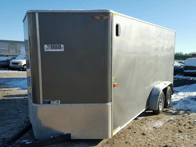 533TC1624EC236639 - 2014 H&H TRAILER CHARCOAL photo 2