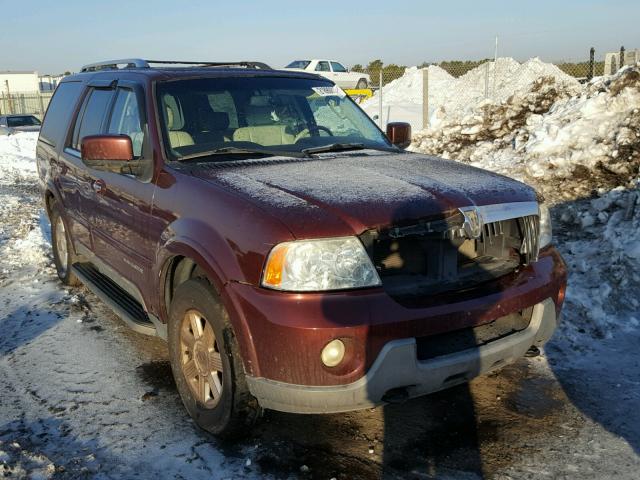 5LMFU28R43LJ38777 - 2003 LINCOLN NAVIGATOR MAROON photo 1