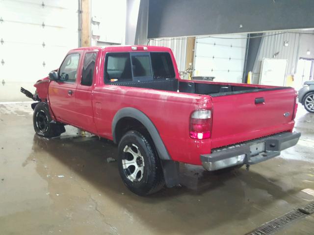 1FTZR45E33TA16866 - 2003 FORD RANGER SUP RED photo 3