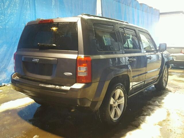 1C4NJPFA0GD811103 - 2016 JEEP PATRIOT LA CHARCOAL photo 4