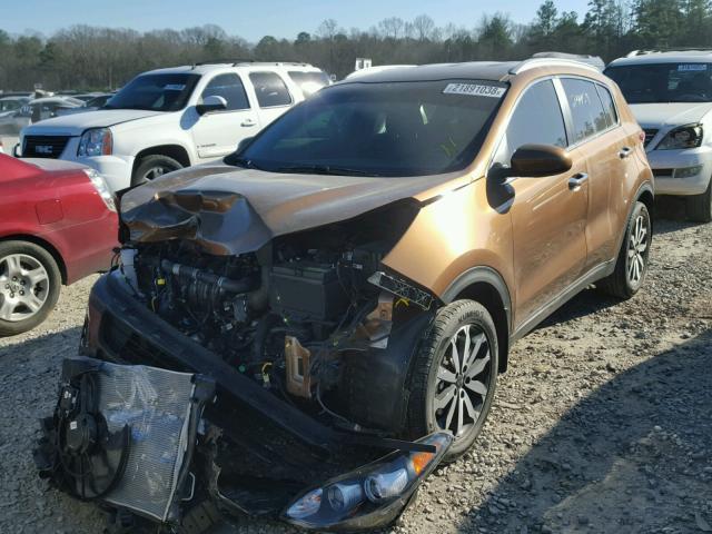 KNDPN3AC6H7112492 - 2017 KIA SPORTAGE E GOLD photo 2