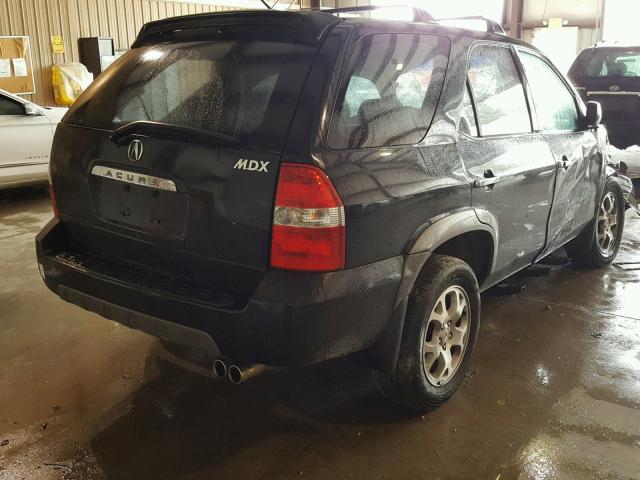 2HNYD188X1H537084 - 2001 ACURA MDX TOURIN BLACK photo 4