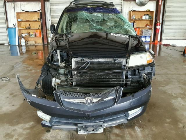 2HNYD188X1H537084 - 2001 ACURA MDX TOURIN BLACK photo 9